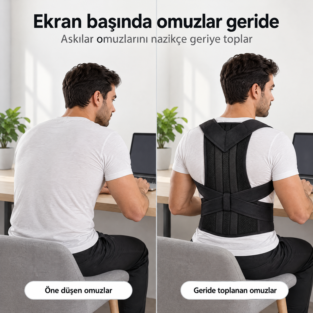 POSTIVA Premium Dik Duruş Korsesi